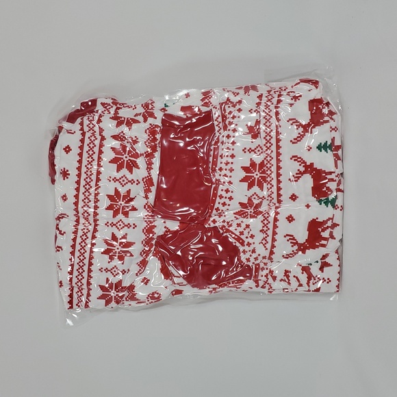 PATPAT Family Christmas Pjs Matching Sets Reindeer and Snowflake Patterned - Picture 11 of 14